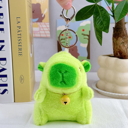 Internet Popular Cute Cute Cappibala Pendant Plush Toy Doll Capybara Bag Pendant Keychain Doll Doll