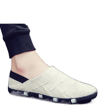 Shoes, Sneakers, Men's Shoes, Men's Summer Canvas Shoes, Breathable Casual Cloth Shoes, Men's Driving Linen Trendy Shoes