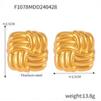 F1078-Gold Earrings