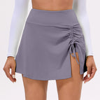 light gray purple skirt / XS