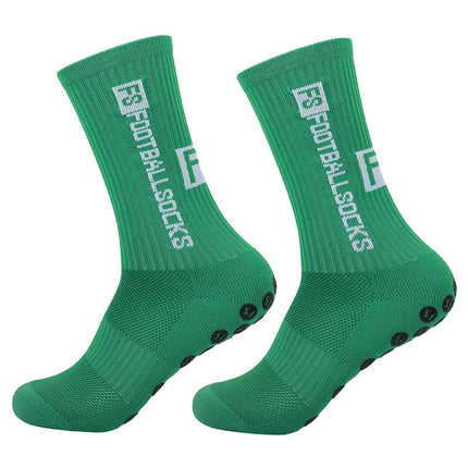 Football Socks FS Men's and Women's Training Socks Non-slip Football Professional Thickened Towel Bottom Long Socks Short Socks