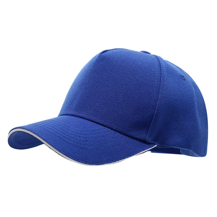 2025 New Five-Panel Green Sandwich Baseball Cap Made with Solid Color Advertising Duckbill Cap Work Cap Embroidery