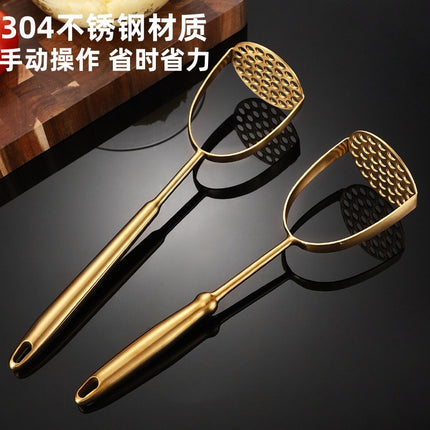 Stainless steel sweet potato masher household potato press kitchen tool manual multi-function masher potato press