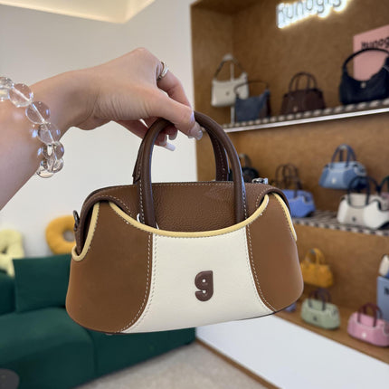 Kunogigi Gu Liangjiji New Baseball Boston Bag Mini Original Design Handbag Women's Crossbody Bag