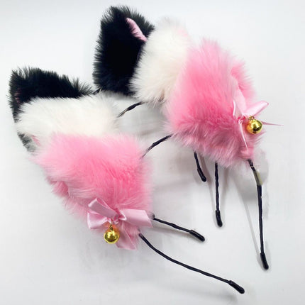Cute Fox Ear Hairband Plush Cat Hairpin Cyber Celebrity Super Fairy Girl Sweet cos Fox Headband Hair Accessories
