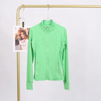 Jungle green hooded jacket / 10/XXL