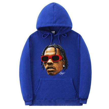[Cross-border European Code] Rapper Lil Baby Graphic Hoodie Men's