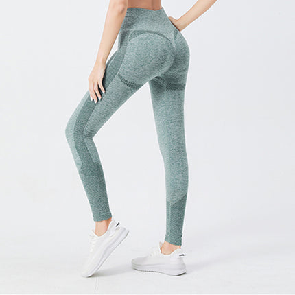 Tiktok Bundle High-Waisted Tight-Fitting Polka Dot Sports Leggings for Women, Elastic Peach Butt Fitness Yoga Pants