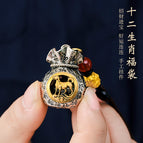 [dog] twelve zodiac lucky bags + rope