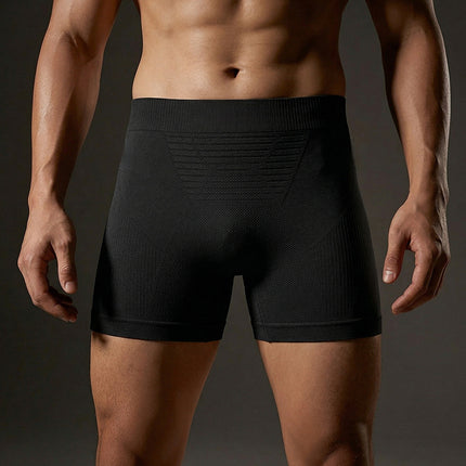 New Arrival Seamless Marathon Professional Running Shorts Men's Boxer Panties Sports Breathable Sweat-wicking Tight XB Panties