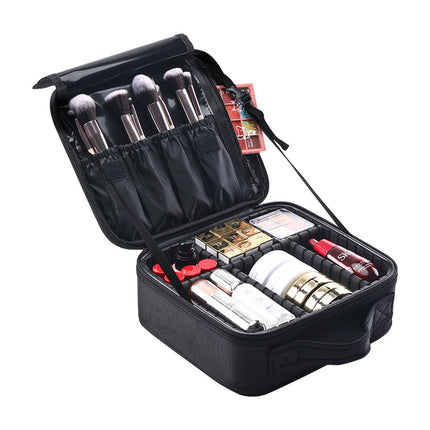 Detachable partition portable cosmetic bag small size portable South Korea simple cosmetic storage bag travel heel makeup Net Red
