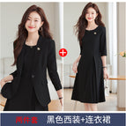 Black suit + dress / 4XL