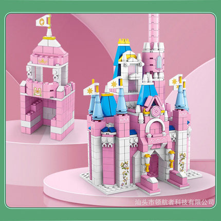 Building Blocks Children's Assembled Toys Educational Girls Boys Lele Brothers 8742 Series Compatible with Lego Cross-Border