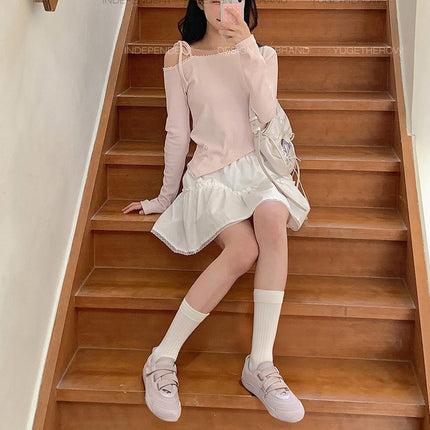 Trendy~2026 New French Retro Style Velcro Ballet Trainers for Women, Versatile Casual Sneakers