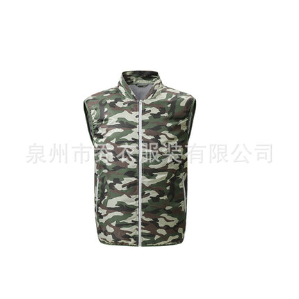 Cross-Border Rapid Cooling Sleeveless Fan Vest Outdoor High Temperature Work Summer Air-Conditioned Clothing
