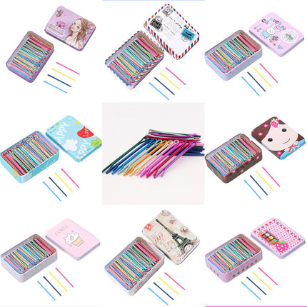 Color macaron color bangs clip hair clip side clip broken hairpin rainbow small clip girl essential clip