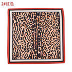 Leopard Red / 70*70
