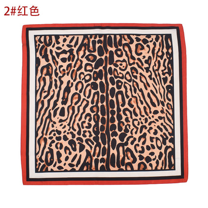 70 Silk Scarf Square Scarf High-end Korean Style Fashion All-match Professional Silk Small Scarf Retro Printed Silk Scarf for Women