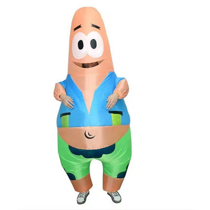 Cross-Border Popular Halloween Creative Cartoon Toys Party Activities Cute Animal Props Hippo Inflatable Costumes
