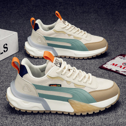 Forrest Gump Men's Shoes Summer Breathable 2025 New Deodorant Mesh Sports Leisure Running Elevated Putian Torre Trendy Shoes