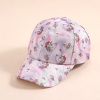 Y18 Printed Unicorn Purple / Cap circumference 54cm recommendation 3-10