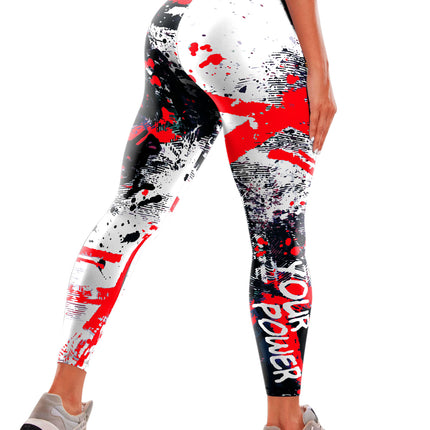 Printed Yoga Leggings / Legging Yoga Imprimé