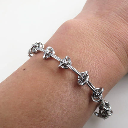Stainless steel special-shaped chain handmade thorns knot chain men's personality hip-hop trendy jewelry chain for foreign trade