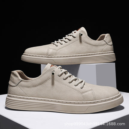 Summer Breathable Casual Board Shoes Men's British Fashion All-match Casual Shoes Non-slip Wear-resistant Lazy Shoes plus size 47