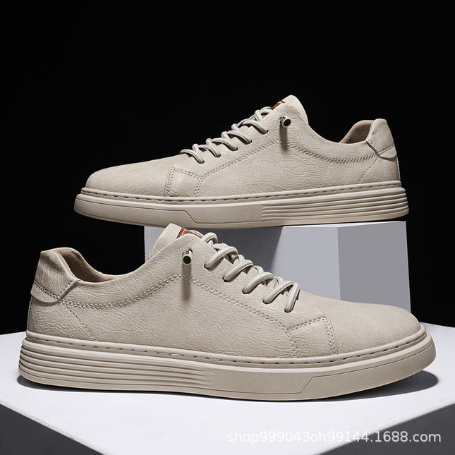 Summer Breathable Casual Board Shoes Men's British Fashion All-match Casual Shoes Non-slip Wear-resistant Lazy Shoes plus size 47