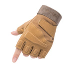 Khaki (half finger gloves) / M