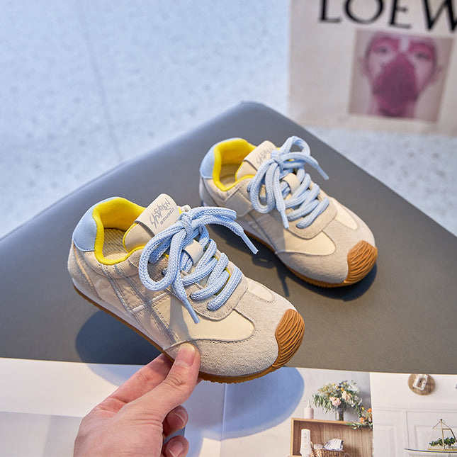 Men's and Women's Mesh Shoes Forrest Gump Shoes 2025 Spring and Summer Children's Macaron Girls Casual German Training Shoes Leather sneaker