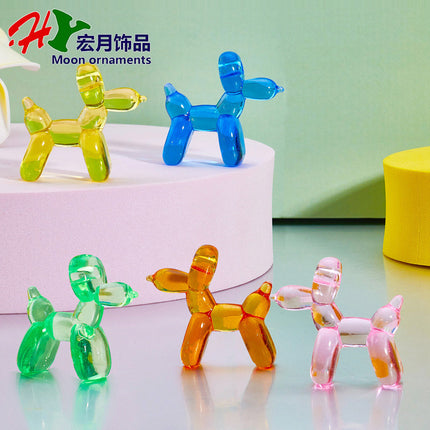 Cartoon Doll Puppy Children's Gem Toy Handmade Creative Jewelry Ornaments Kindergarten Gift Doll Machine Accessories