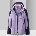 Female three-in-one taro purple / M