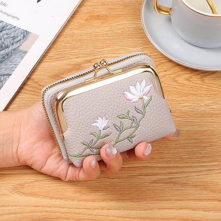 Factory direct new mini student coin purse fashion niche small wallet women's large capacity organ card bag wholesale