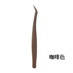 Upgraded Brown Gold Feather Clip