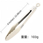 1 / 9 inch -- white silicone food clip