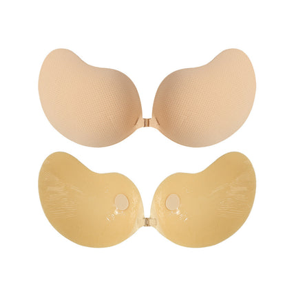Mesh Breathable Hand-Brushed Adhesive Mango Cup Amazon Cross-Border Trade Invisible Thickened Nipple Covers Bra Invisible Breast Pads