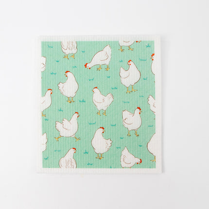 Kitchen Sponge Dishcloth Wholesale Multifunctional Water-Absorbing and Oil-Removing Scouring Pad Non-Woven Fabric German Wood Pulp Cotton Rag