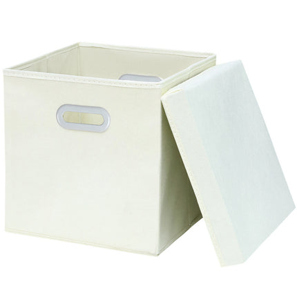 Amazon Coverless Storage Box Fabric Storage Box Foldable Large Clothes Organiser Toy Storage Box Cross Border