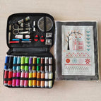 90-piece set + large needlework book (with instructions)