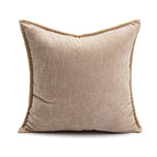 Knitted chenille beige / 45 * 45cm (without core)