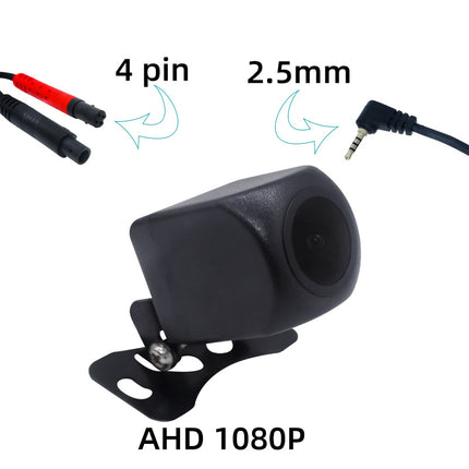 Car 1080p HD rear view camera 4pin automatic parking rearview mirror driving recorder high quality