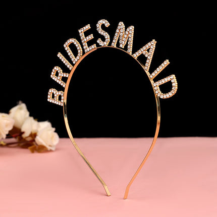 European and American Hair Bundles, Birthday Party Headbands, Happy Birthday, Fast and High-End Accessible Luxury Hair Accessories