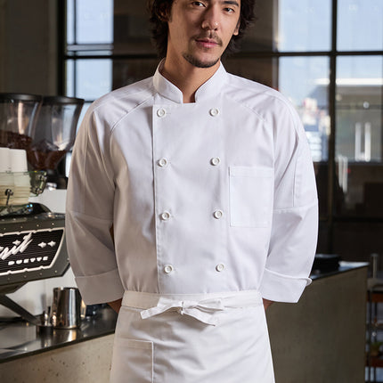 Chef Uniform for Men in the Catering Industry, Restaurants, Hotels, Bakeries, and Kitchens, Long-Sleeved Chef Clothing, New Style Workwear