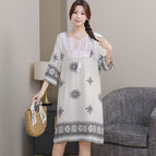 【snowflake】white / Fertilizer free size (45.00 kg-80.00 kg can be worn)