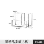 4986. transparent character tube-3 grids 1 piece