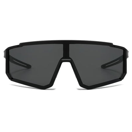 New Cross-Border Outdoor Cycling Sports Glasses for Men and Women, Fashionable One-Piece Large Lens Protective Goggles