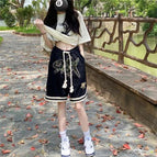 0084 shorts black / S