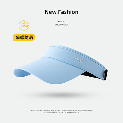 Summer Sun Protection Hat Outdoor Sports Running Women's Hat Sun Protection Sun Hat Men's Empty Top Peaked Hat Sun Hat