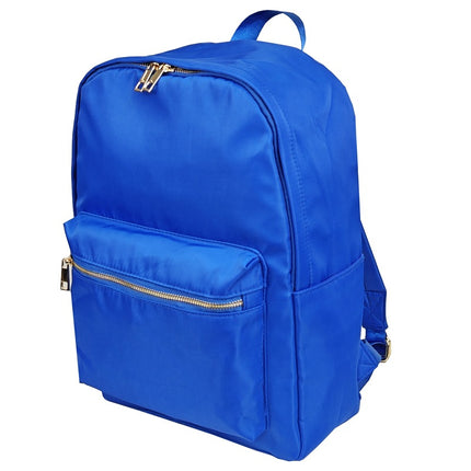 Cross-border Backpack Nylon Waterproof Rainbow Plaid Backpack Advanced Sense Niche Design Large Capacity Portable Backpack